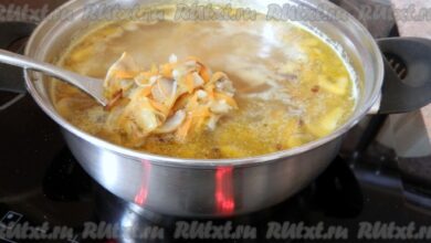 Photo of Сырный суп с шампиньонами и луком