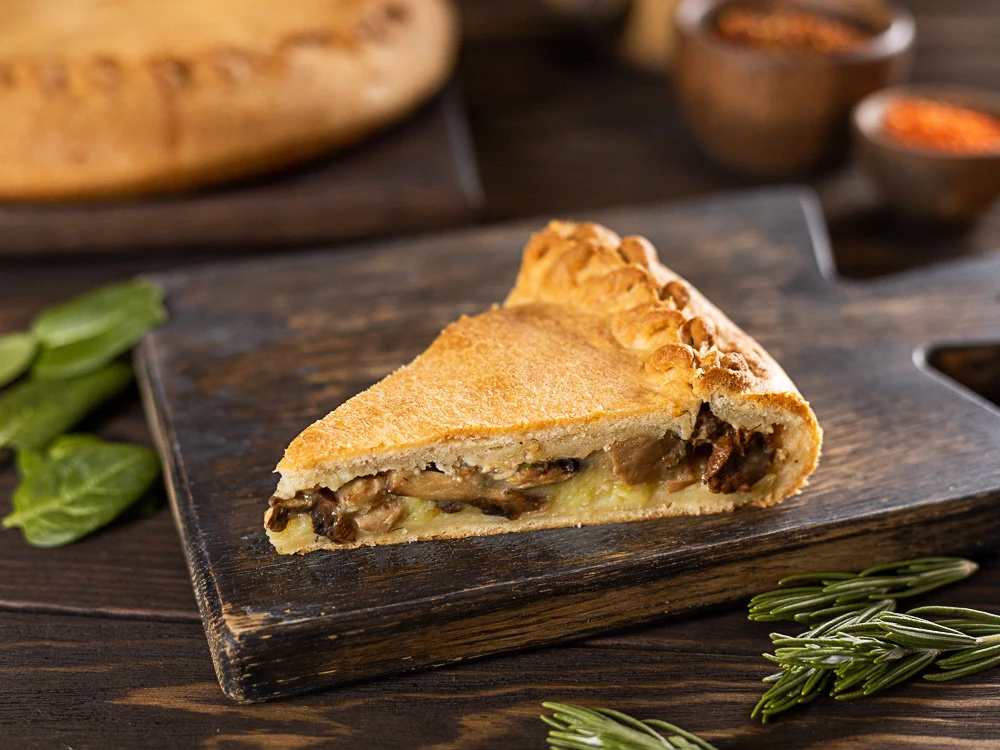 Фото 17 — Сырный тарт с картофелем и грибами