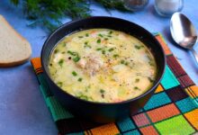 Photo of Сырный суп с курицей и овощами