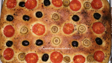 Photo of Сыр фета с оливками и томатами