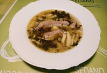 Photo of Сырный суп с картофелем и шпинатом