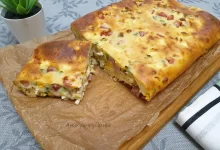 Photo of Сырный пирог с луком и шпинатом