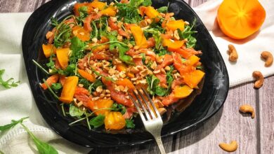 Photo of Сырный тарт с лососем и шпинатом