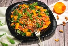 Photo of Сырный тарт с лососем и шпинатом