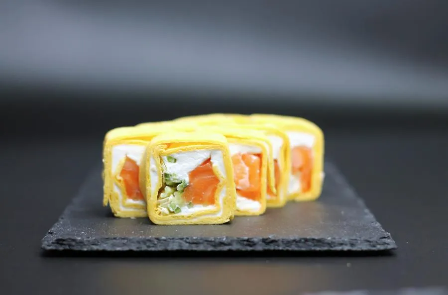 Фото 5 — Сырный тарт с лососем и шпинатом