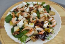 Photo of Сыр гауда с грушей и орехами