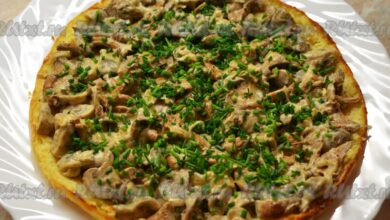 Photo of Сырный пирог с луком и шпинатом