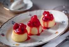 Photo of Рецепт сырного десерта с малиной