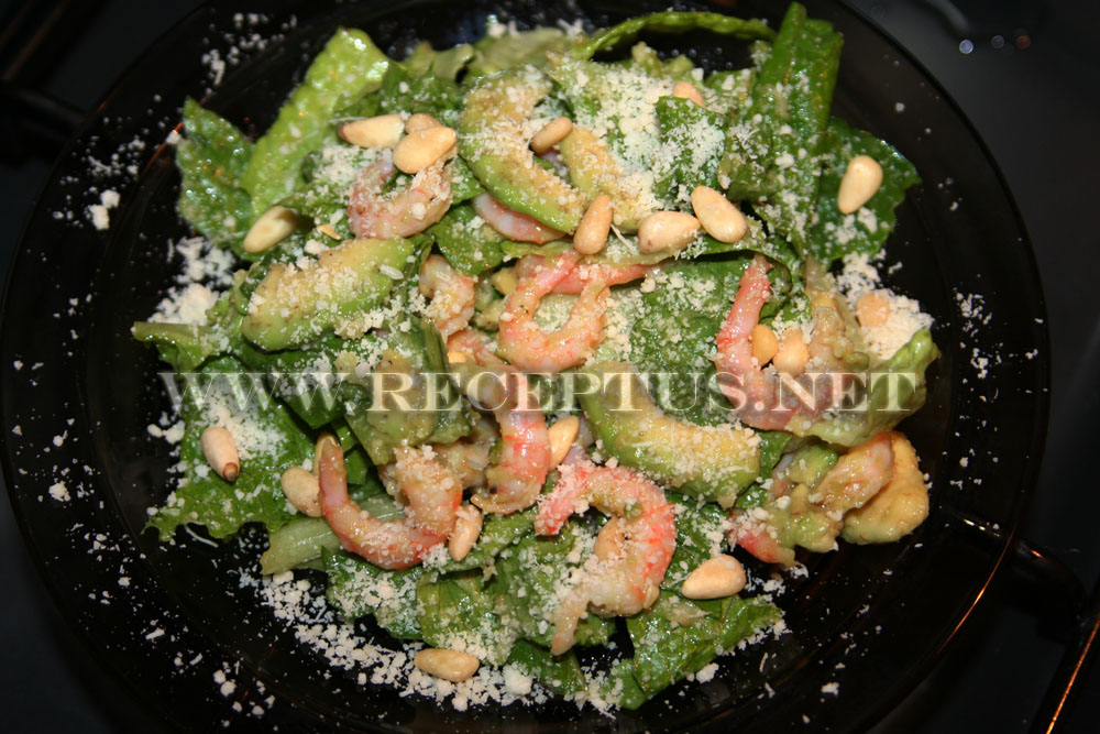 Фото 36 — Сырный тарт с креветками и авокадо