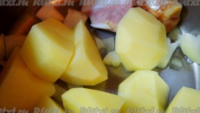 Photo of Сырный суп с беконом и зеленью