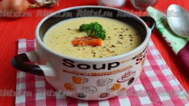 Photo of Сырный суп с курицей и картофелем