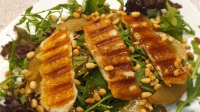 Photo of Сыр гауда с грушей и орехами