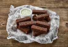 Photo of Сыр блю чиз с грушей и орехами