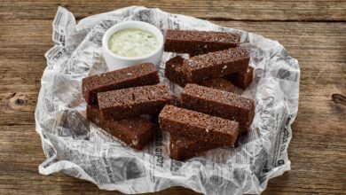 Photo of Сыр блю чиз с грушей и орехами