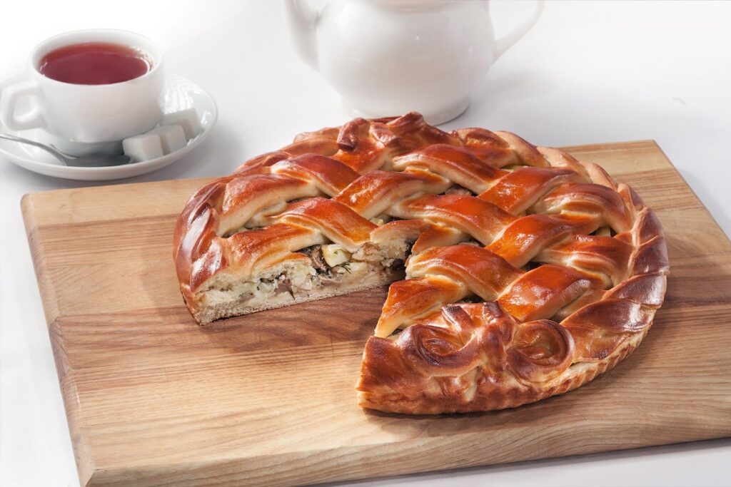 Фото 18 — Сырный пирог с картофелем и шпинатом