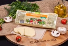 Photo of Сыр моцарелла с беконом и песто