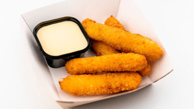 Photo of Сырные палочки с чесночным соусом