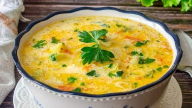 Photo of Сырный суп с картофелем и шпинатом